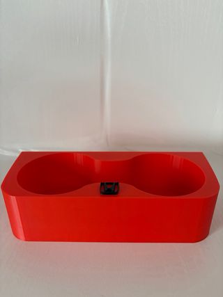 Posavasos Honda Civic Rojo con Logo Negro