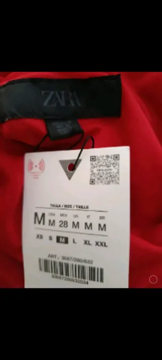 Vestido rojo drapeado