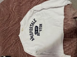 Sudadera Aeropostale Blanca Talla XS