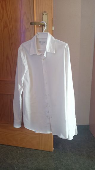 Camisa Zara Blanca Talla S