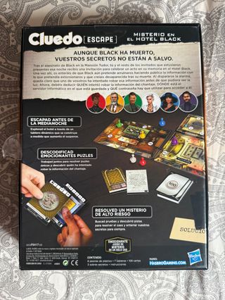 Cluedo Escape: Misterio en el Hotel Black