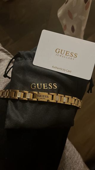 Pulsera Guess Negra Nueva