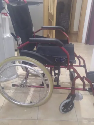 Silla de ruedas cimam plegable