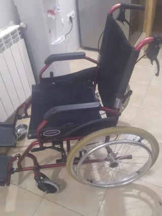 Silla de ruedas cimam plegable