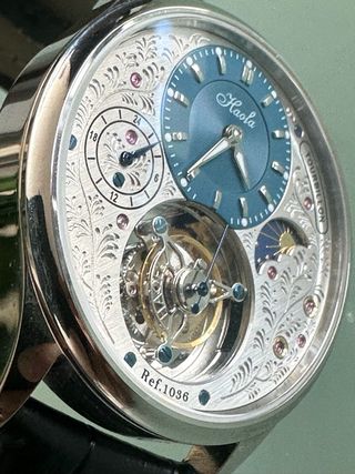 Reloj Haofa Tourbillon con carrucel