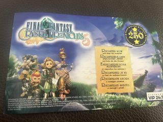 Puntos Nintendo final fantasy crystal chronicles