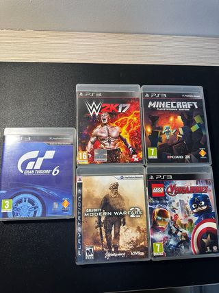 Lote de videojuego PS3