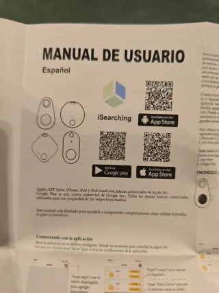 Rastreador Bluetooth iSearching Azul