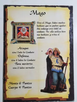 Fichas Heroquest (1989)