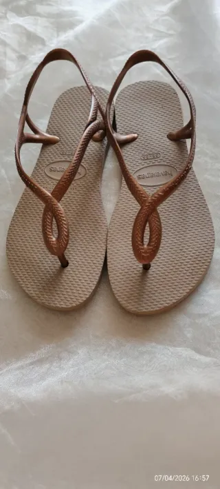Sandali Havaianas bronzo tg. 35-36