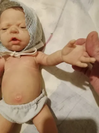 Bebé Reborn Silicona Entera con Ropa