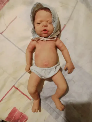 Bebé Reborn Silicona Entera con Ropa