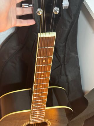 Guitarra Acústica Negra