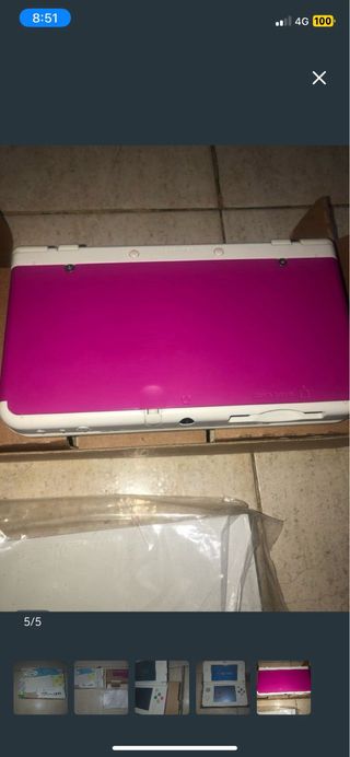 Nintendo New 3DS + custodia e caricabatterie.