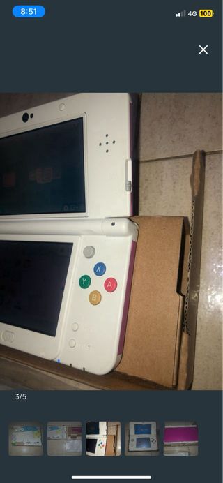 Nintendo New 3DS + custodia e caricabatterie.
