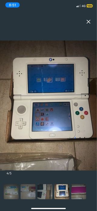 Nintendo New 3DS + custodia e caricabatterie.