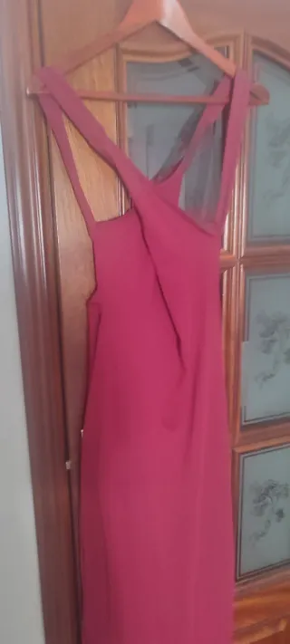 Vestido largo rojo sin estrenar