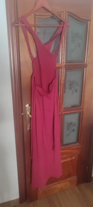 Vestido largo rojo sin estrenar