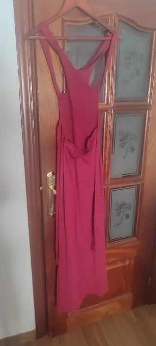 Vestido largo rojo sin estrenar