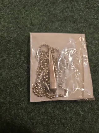 Set 3 collares baño plata