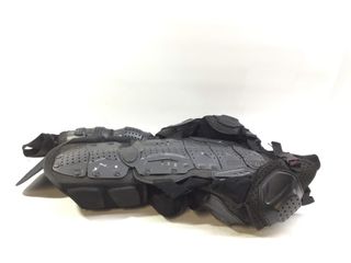 chaqueta motorista sin marca peto negro