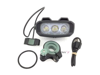 iluminacion bicicleta decathlon