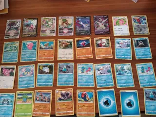 Cartas pokémon con estuche
