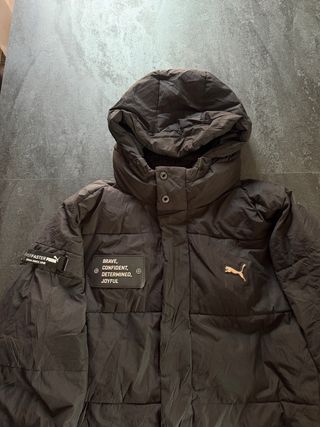 Abrigo Puffer Largo Puma Forever Faster