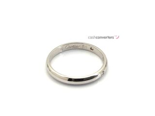 alianza oro 18k con piedra con diamante t. 11 (16,24 mm)