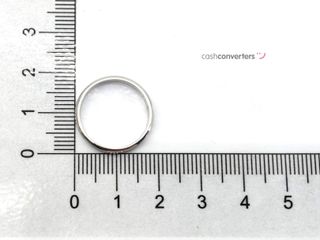 alianza oro 18k con piedra con diamante t. 11 (16,24 mm)