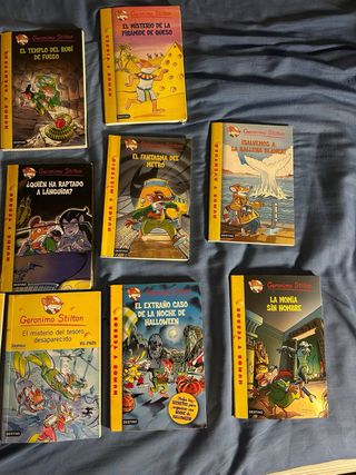 Lote 13 Libros Geronimo Stilton tapa blanda