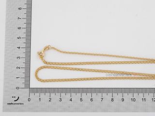 cadena oro 18k 25cm
