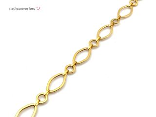 pulsera oro 18k con circonita