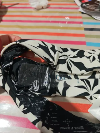 Braguita Bañador Salty Crew Talla XS negro y blanc