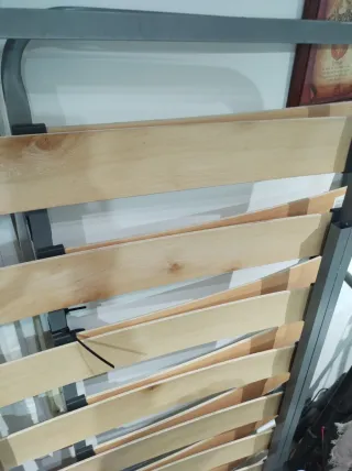 Cama nido madera y metal