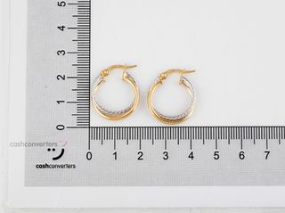 argollas oro 18k