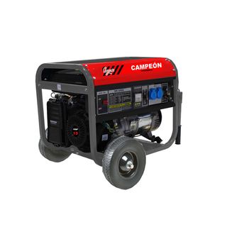 GENERADOR GASOLINA CAMPEÓN 13 CV 5,5 KVA 25 LITROS MONOFÁSICO MK6500