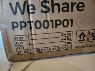 Box per lettiera pieghevole per gatti Feandrea