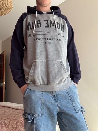 Sudadera oversize con capucha de Heritage XXLarge