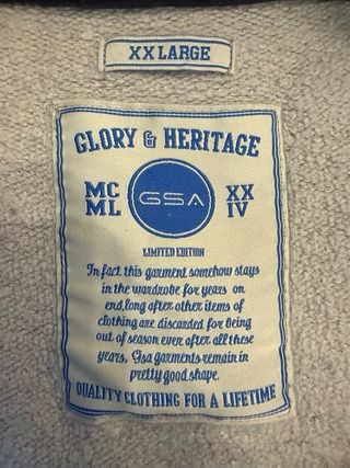 Sudadera oversize con capucha de Heritage XXLarge