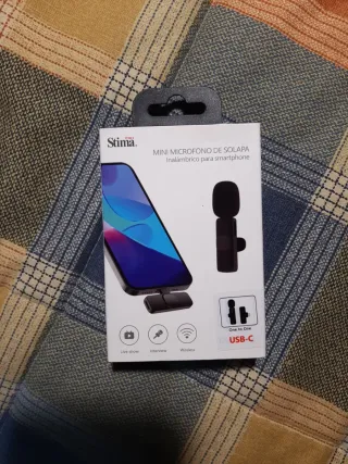 Micrófono Inalámbrico Móvil/Tablet