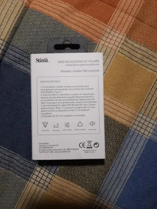 Micrófono Inalámbrico Móvil/Tablet