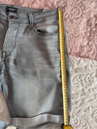 Short vaquero gris Jack & Jones - Talla L