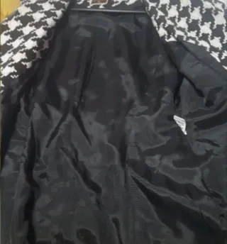 Blazer color mostaza Blanco