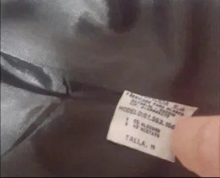 Blazer color mostaza Blanco