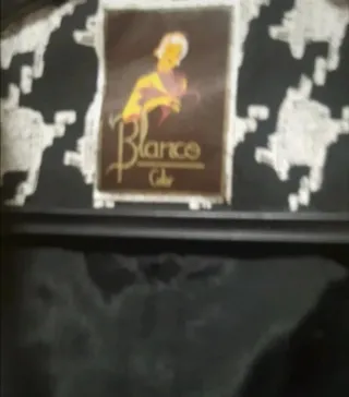 Blazer color mostaza Blanco