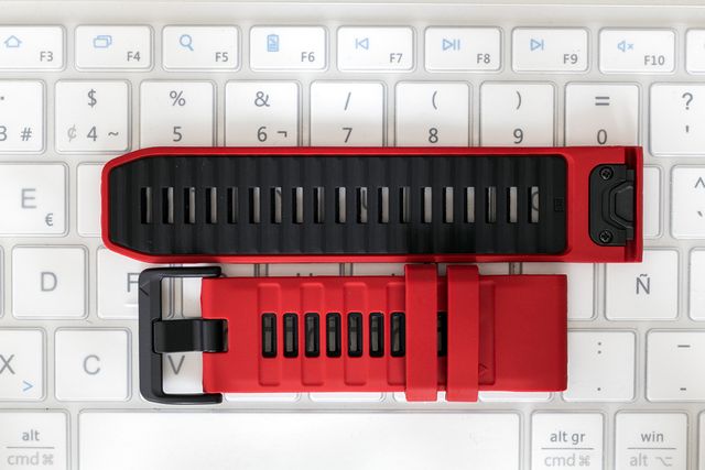 Correa para Garmin Fenix 26mm Roja
