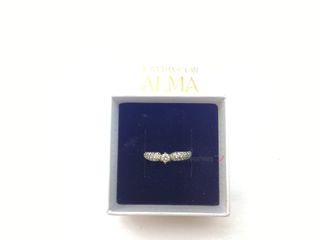 anillo oro 18k con piedra con diamante