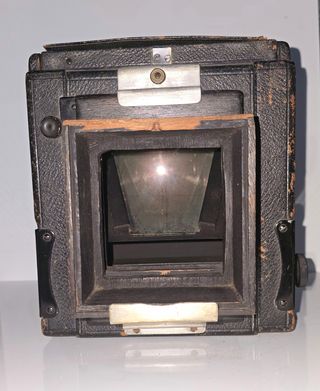 Cámara analógica de Placas Goerz Negra