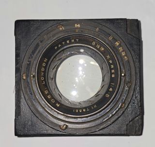 Cámara analógica de Placas Goerz Negra